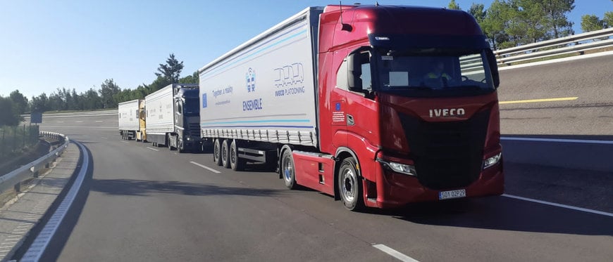 IVECO COMPIE UN ULTERIORE PASSO AVANTI VERSO LA GUIDA CONNESSA E AUTONOMA CON LA CONCLUSIONE DI SUCCESSO DEL PROGETTO ENSEMBLE